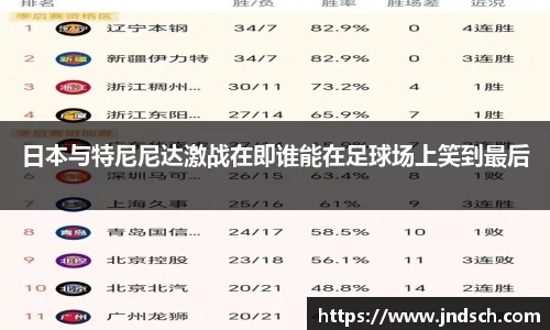 日本与特尼尼达激战在即谁能在足球场上笑到最后